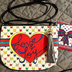 NWT Brighton Love and Joy Crossbody pouch